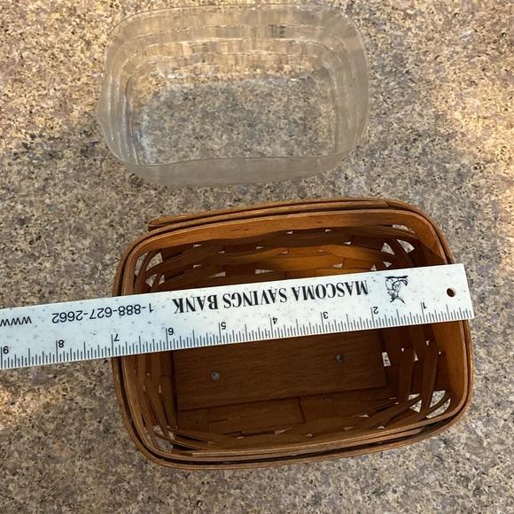 Longaberger Cradle Rocker Handmade Basket - Picture 10 of 17